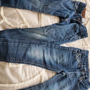2 pairs boys jeans size 5